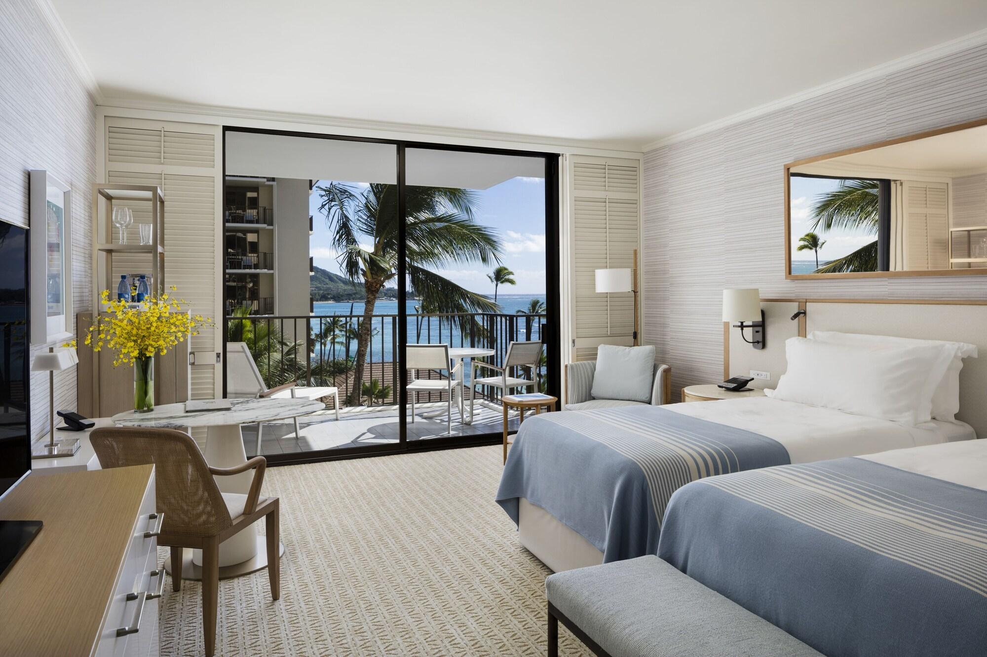โรงแรมฮาเลคูลานี โฮโนลูลู ภายนอก รูปภาพ A guest room at the Four Seasons Resort Maui