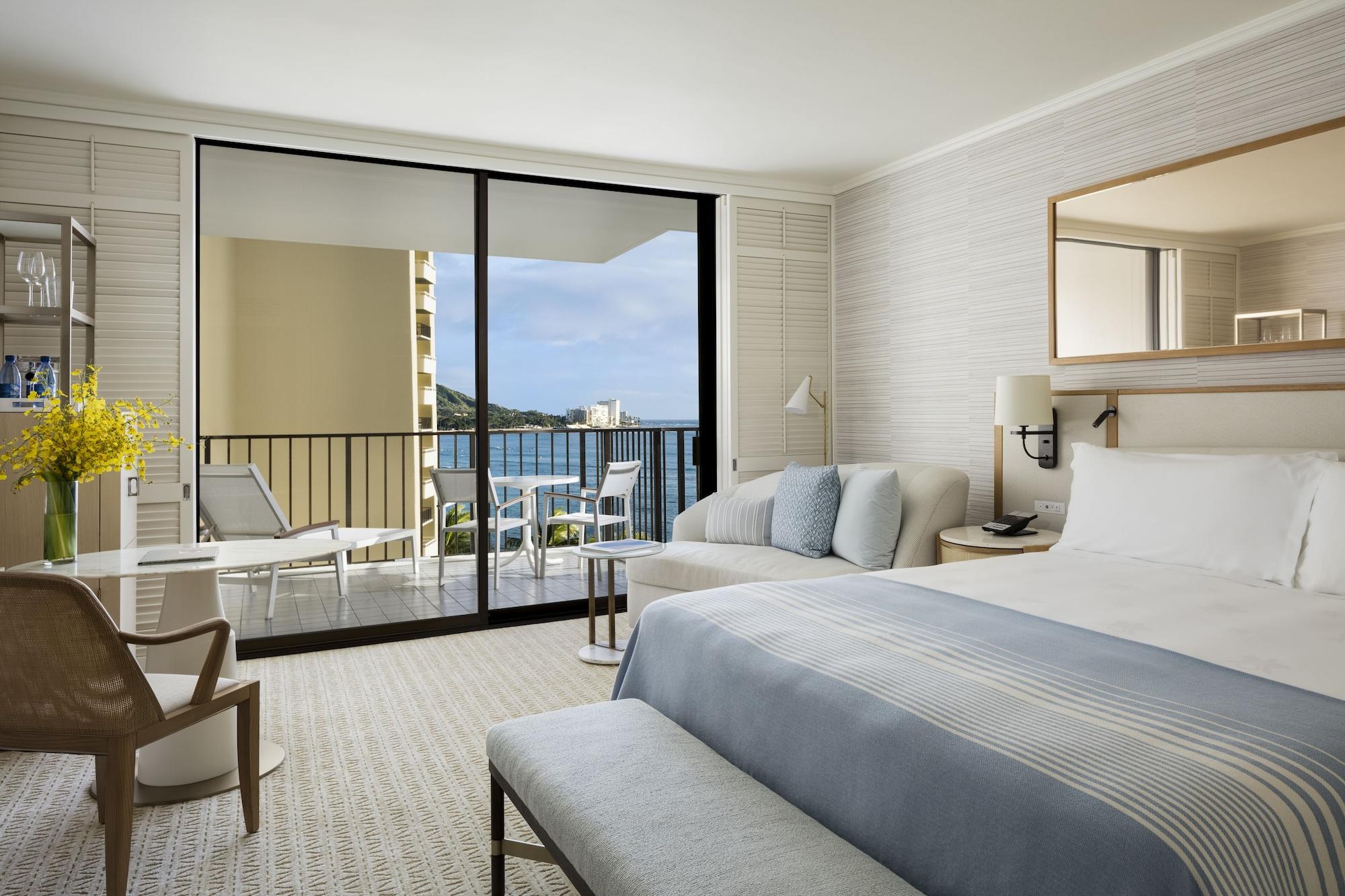 โรงแรมฮาเลคูลานี โฮโนลูลู ภายนอก รูปภาพ A guest room at the Four Seasons Resort Maui