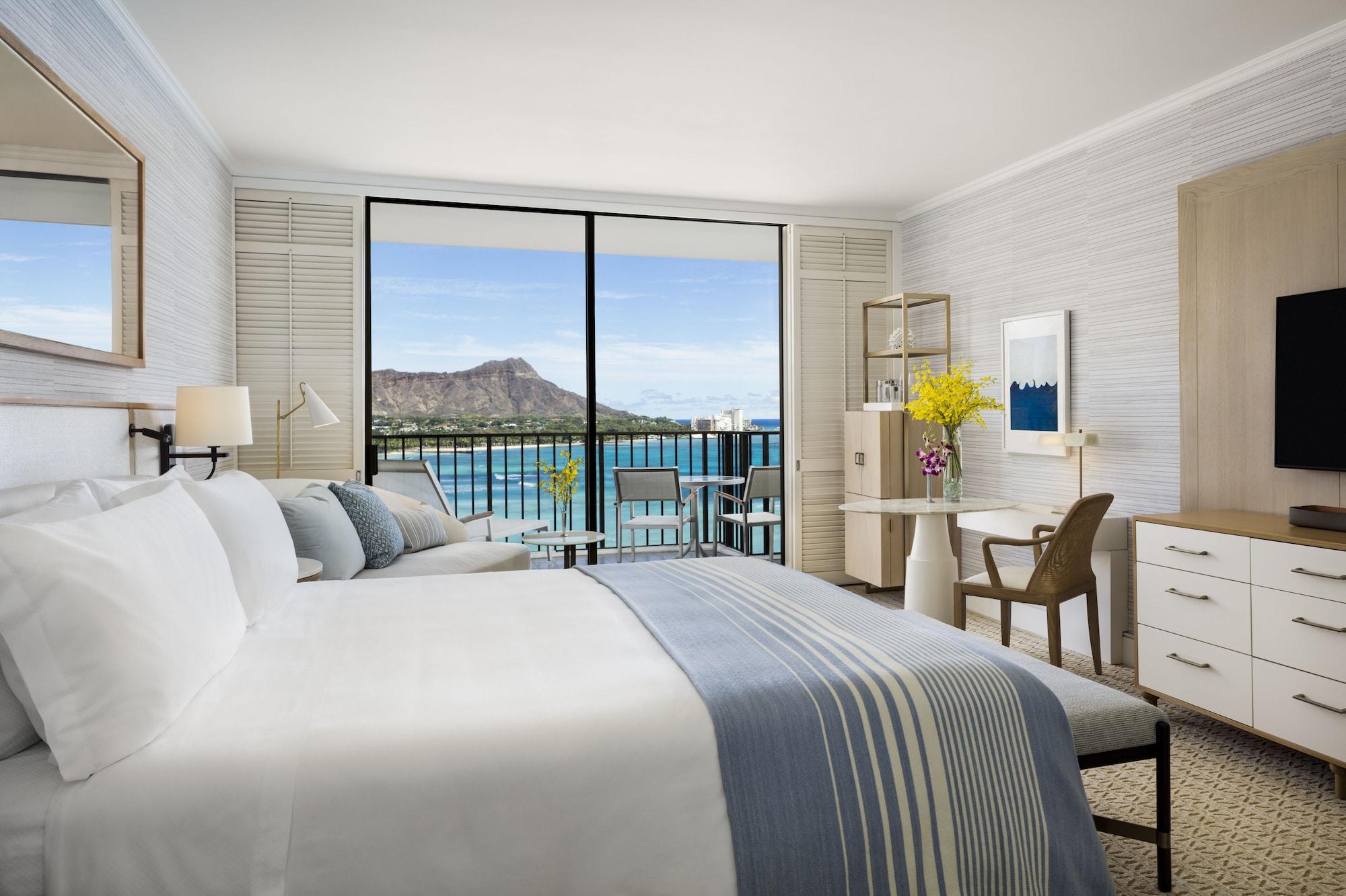 โรงแรมฮาเลคูลานี โฮโนลูลู ภายนอก รูปภาพ A bedroom at the Four Seasons Resort Maui