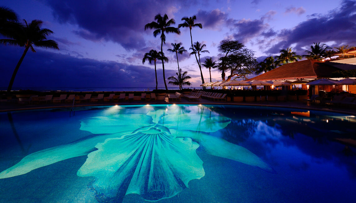 โรงแรมฮาเลคูลานี โฮโนลูลู ภายนอก รูปภาพ The pool at the Four Seasons Resort Maui at Beachmere
